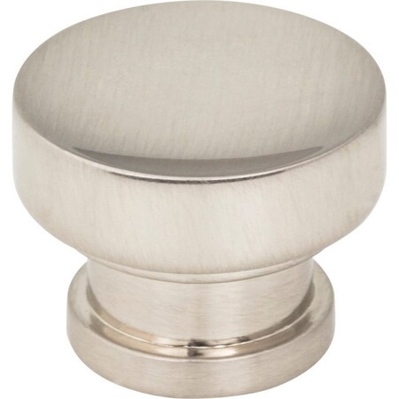 Jeffrey Alexander 1-1/4" Diameter Satin Nickel Elara Cabinet Knob 484SN